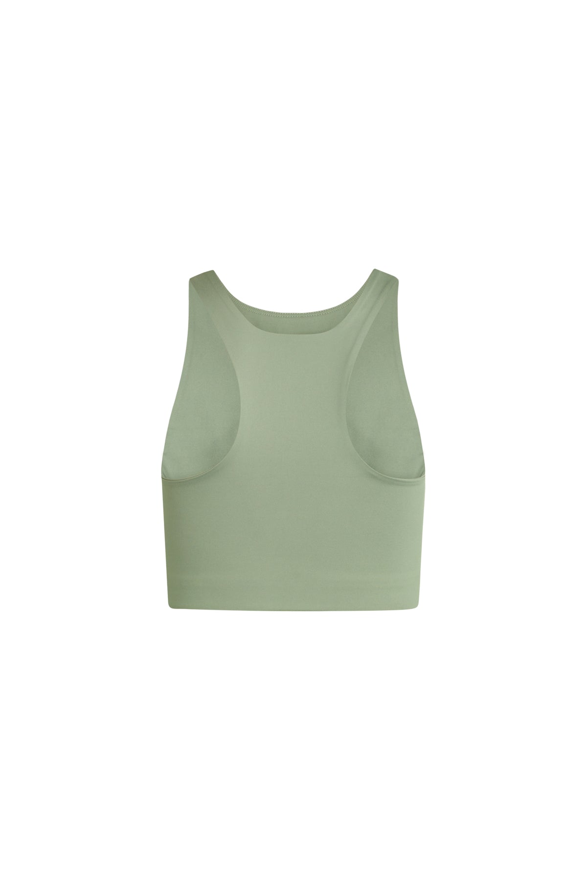 Girlfriend collective green sports bra tank top