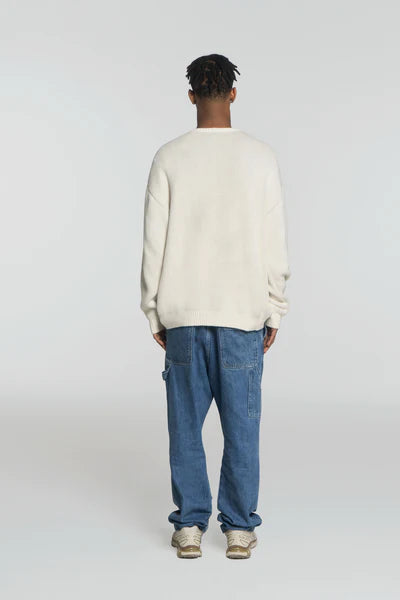 Relaxed Hem & oversized fit organic cotton sweatshirt