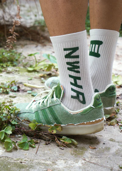 NWHR White Escape Socks