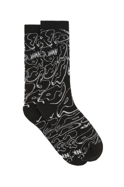 NWHR Organic Cotton Socks - Black "Tao"