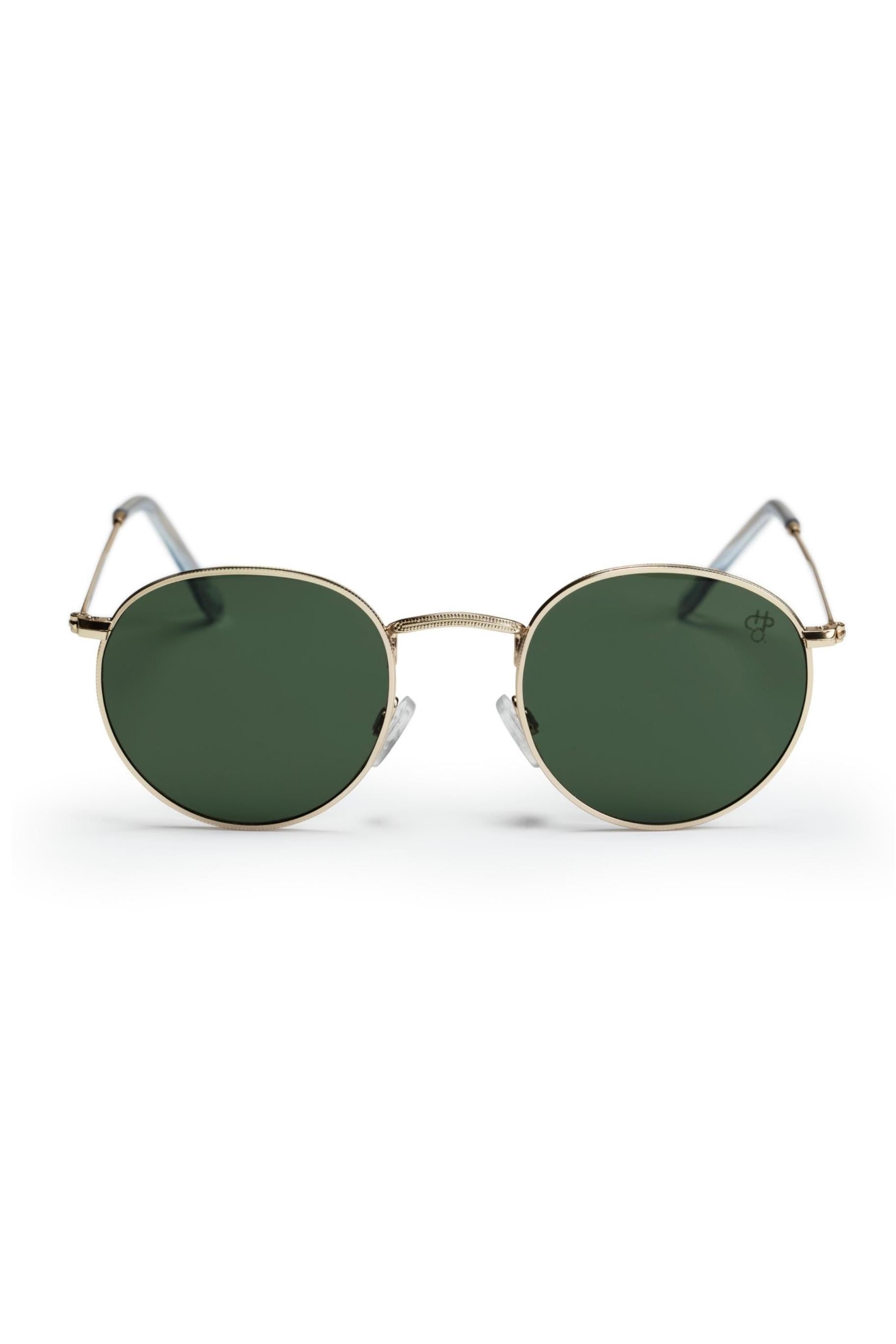 Retro round wire frame sunglasses