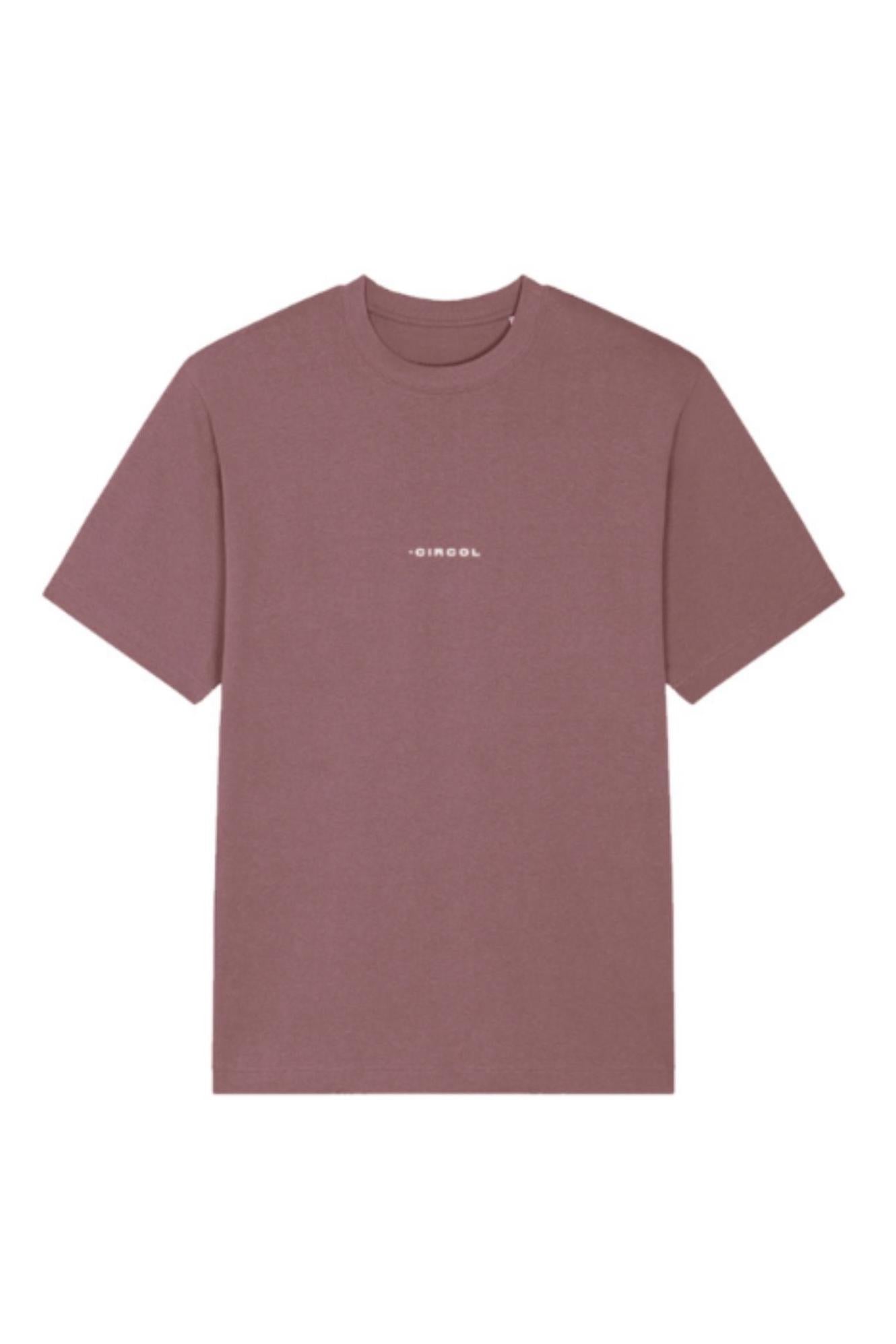 CIRCOL Organic Cotton Unisex Tshirt - Burgundy