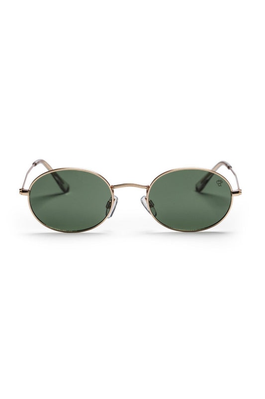 Gold frame round sunglasses - CHPO Shaun