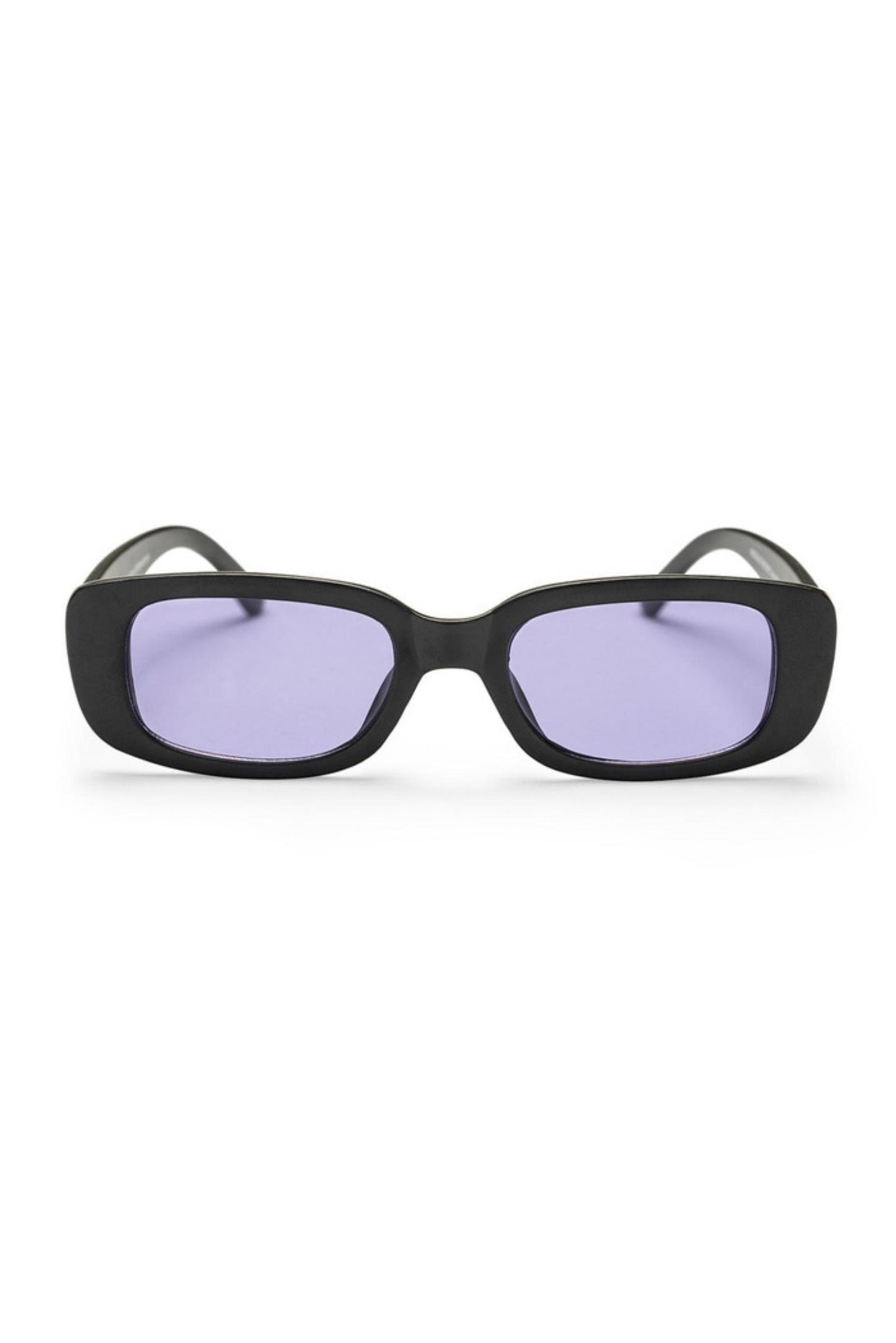 Black a lilac recycled plastic sunglasses - CHPO Nicole