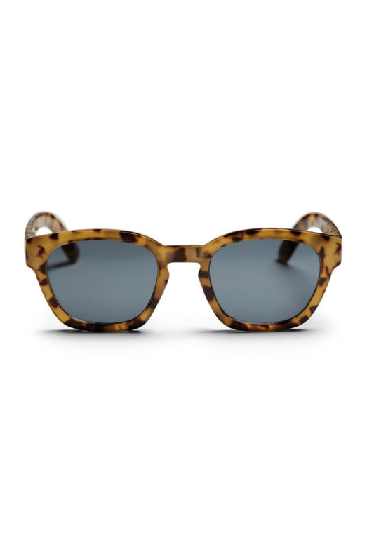 Leopard rounded wayfarer sunglasses - CHPO Vik