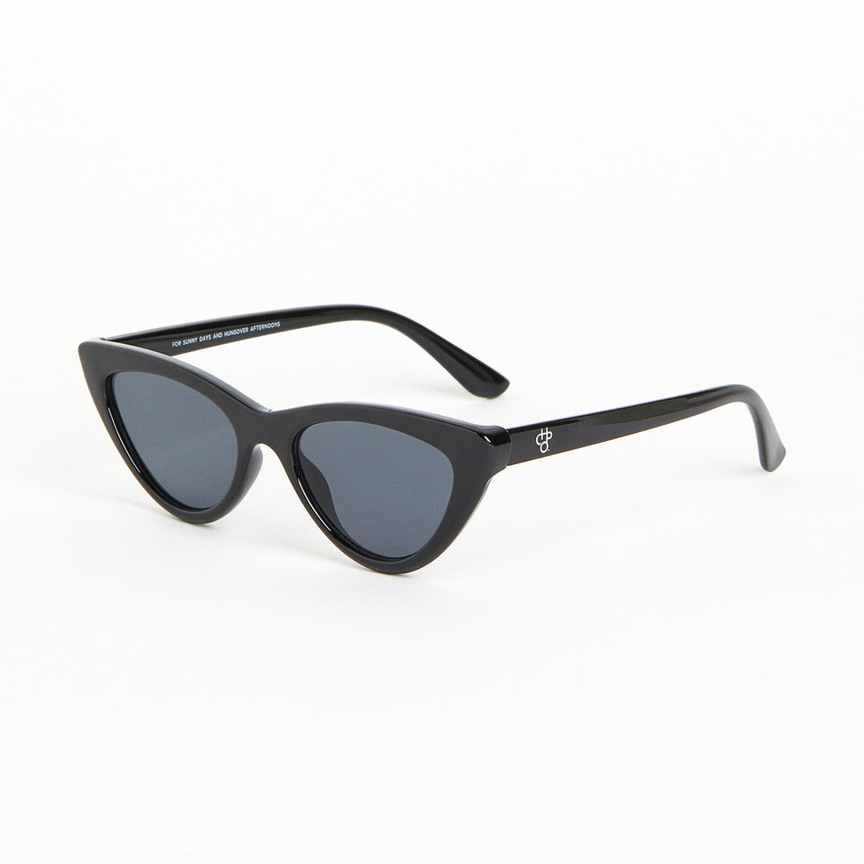 Black Cat-eye Recycled Sunglasses